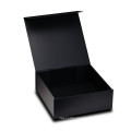 High End Black Foldable Magnet Empty Box Packaging